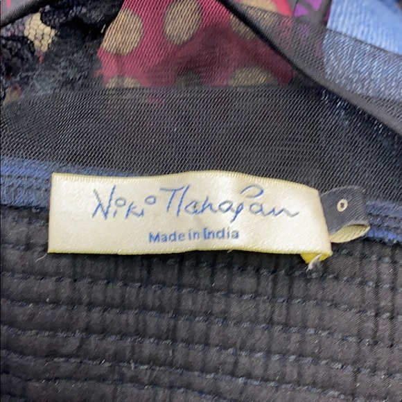 Anthropologie Niki Tlahajan Mixed Print Dress - Picture 10 of 11